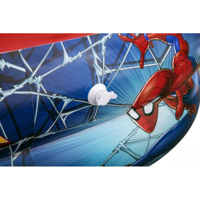 Bestway speelzwembad, opblaasbaar zwembad, 450 L, rechthoekig, 6 jaar, Spider-Man, vinyl