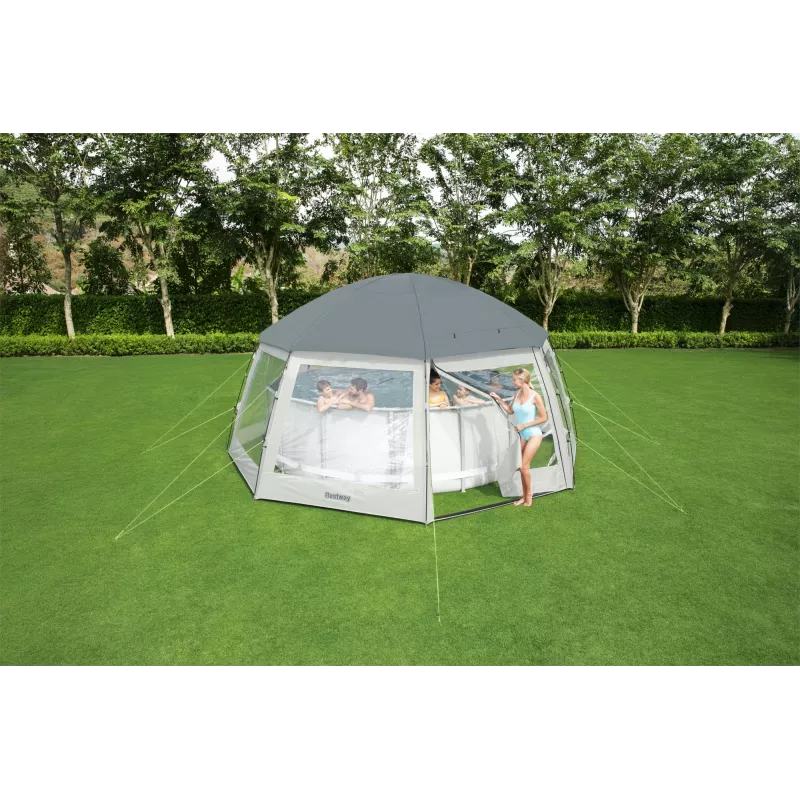Bestway 58612 zwembadafdekking pooldome