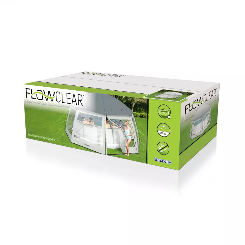 Bestway 58612 zwembadafdekking pooldome