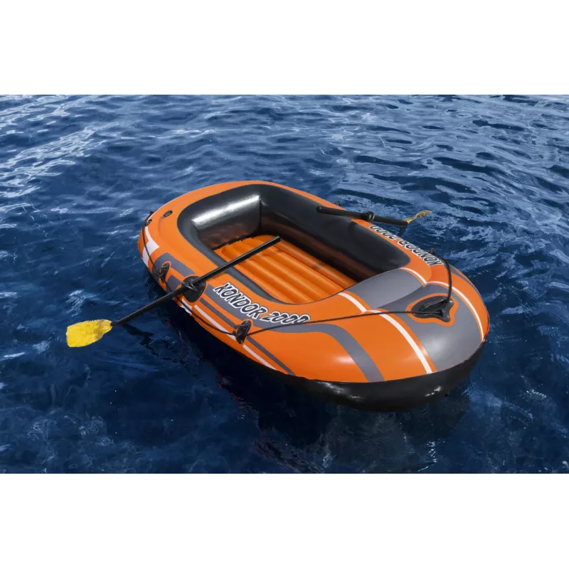 Bestway HYDRO-FORCE opblaasbare boot - inclusief roeispanen en voetpomp