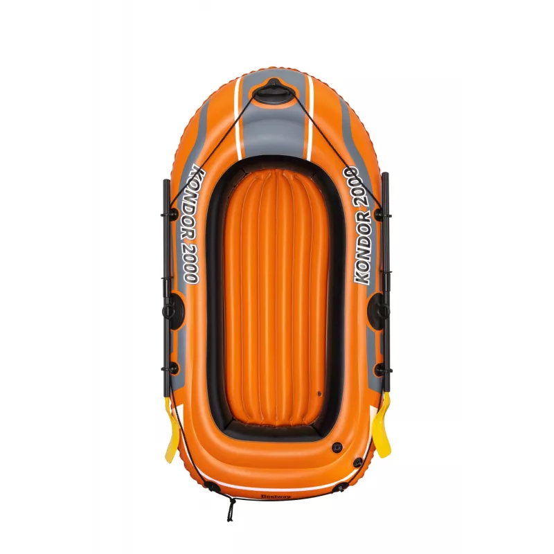 Bestway HYDRO-FORCE opblaasbare boot - inclusief roeispanen en voetpomp