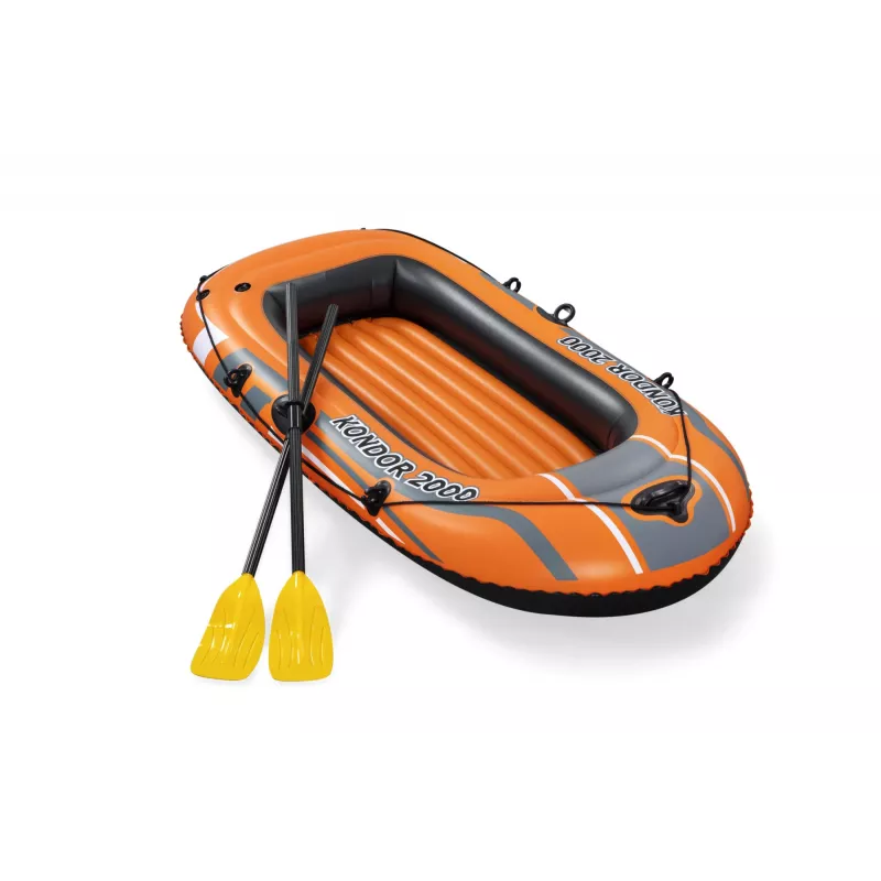 Bestway HYDRO-FORCE opblaasbare boot - inclusief roeispanen en voetpomp