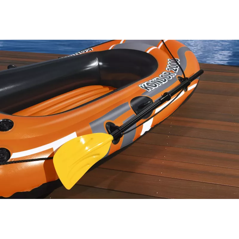 Bestway HYDRO-FORCE opblaasbare boot - inclusief roeispanen en voetpomp