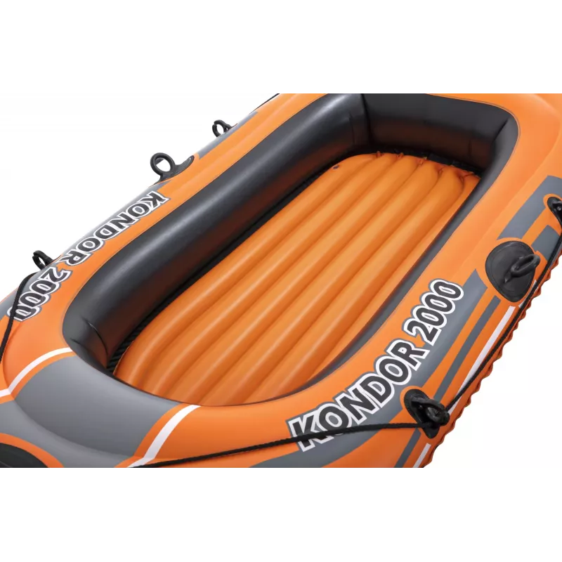 Bestway HYDRO-FORCE opblaasbare boot - inclusief roeispanen en voetpomp