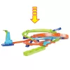 Hot Wheels Action Loop Cyclone Challenge banenset met speelgoedauto op schaal 1:64, eenvoudige opberging