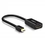 Ugreen 40360 videokabel-adapter 0,25 m Mini DisplayPort HDMI zwart