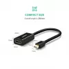 Ugreen 40360 videokabel-adapter 0,25 m Mini DisplayPort HDMI zwart
