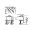 Multibrackets M Desktopmount Single / Dual / Triple Stand tafelklem
