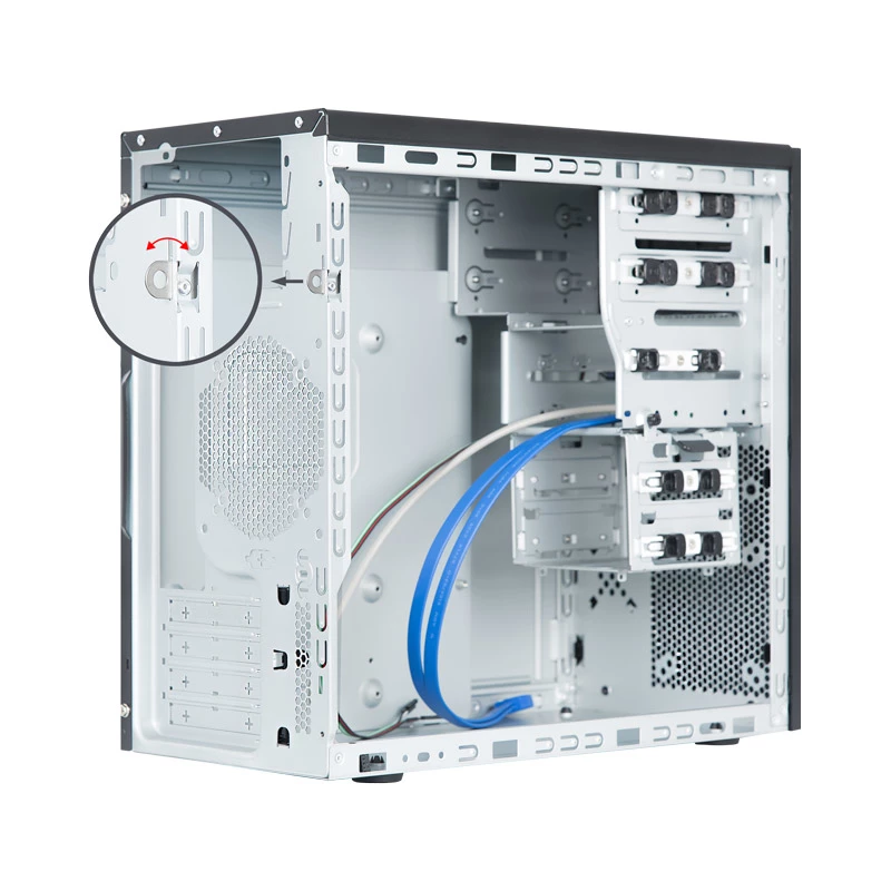 Chieftec BD-25B-OP computerbehuizing zwart