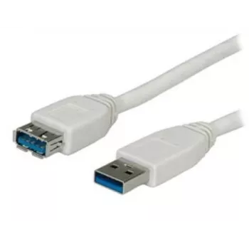 Nilox 0,8m USB3.0 USB-kabel USB 3.2 Gen 1 (3.1 Gen 1) USB A 4,8 Gbit/s wit