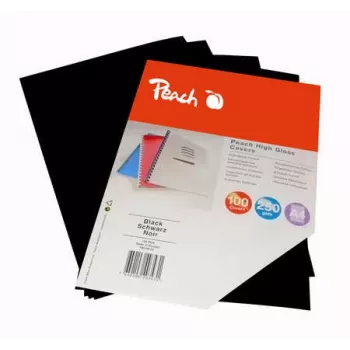 Peach kantoorapparaten A4 zwart 100 st.