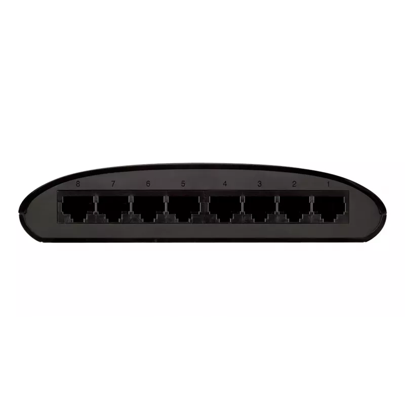 D-Link DES-1008D unmanaged Fast Ethernet (10/100) zwart