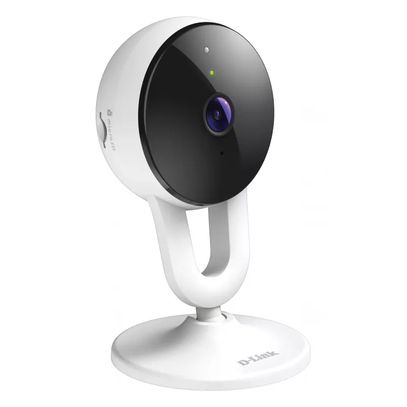D-Link Full HD Wi‑Fi camera, IP-beveiligingscamera, binnen, draadloos, Amazon Alexa & Google Assistant, CE, FCC, IC, RCM, NCC, BSMI, tafel