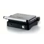 Ariete 1934 MetalGrill 3in1, elektrische grill voor gemengd grillen, 2000 W, 3 bereidingsmodi, antiaanbakplaten, zilver/zwart