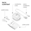 Music Sound Breeze In-ear bluetooth-hoofdtelefoon in capsule-ontwerp met gekleurde case