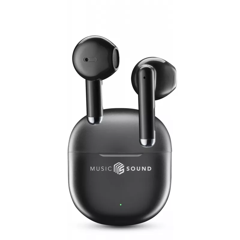 Music Sound Breeze capsule-bluetooth-oordopjes met gekleurde etui
