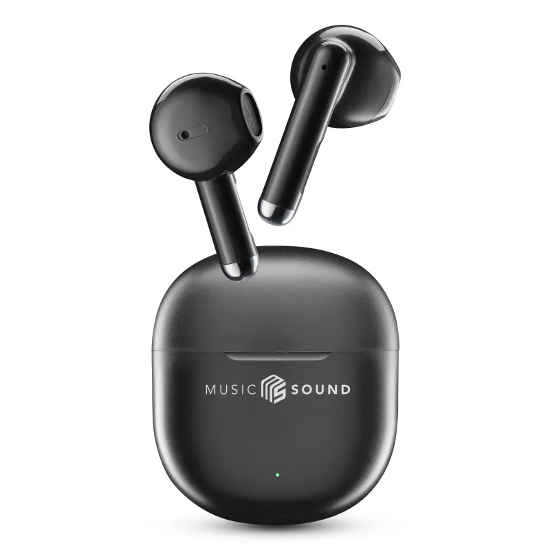 Music Sound Breeze capsule-bluetooth-oordopjes met gekleurde etui