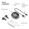 Music Sound Breeze capsule-bluetooth-oordopjes met gekleurde etui