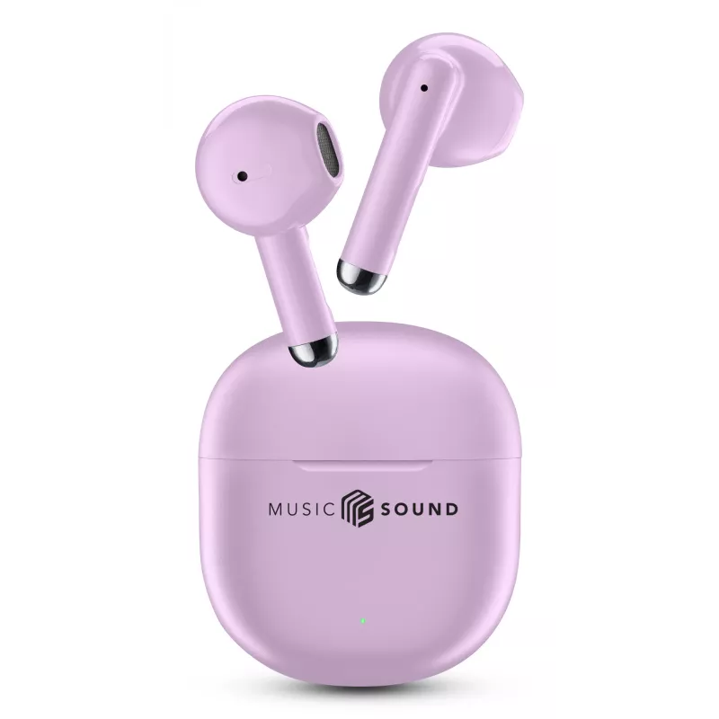 Music Sound Breeze capsule-bluetooth-oordopjes met gekleurde etui