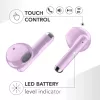 Music Sound Breeze capsule-bluetooth-oordopjes met gekleurde etui