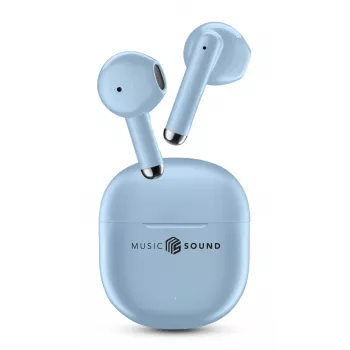 Music Sound Breeze In-ear-hoofdtelefoon in capsule-stijl met gekleurde case