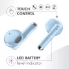 Music Sound Breeze In-ear-hoofdtelefoon in capsule-stijl met gekleurde case