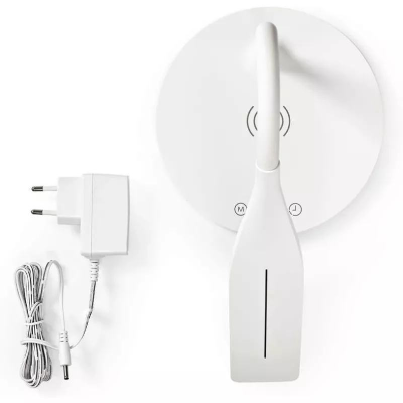 Techly I-LAMP-DSK10 Tafellamp Niet-vervangbare lamp 5,5 W LED G Wit