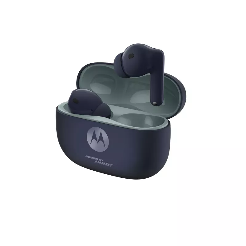Motorola moto buds 2 plus Headset Draadloos In-ear Gesprekken/Muziek USB Type-C Bluetooth Blauw