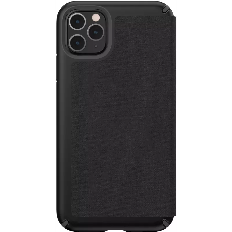 Speck Presidio Folio iPhone 11 Pro Max, Flipcase, Apple, iPhone 11 Pro Max, 16,5 cm (6,5 inch), Zwart
