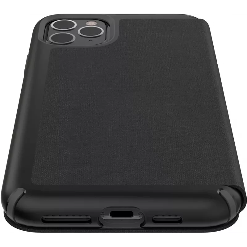 Speck Presidio Folio iPhone 11 Pro Max, Flipcase, Apple, iPhone 11 Pro Max, 16,5 cm (6,5 inch), Zwart