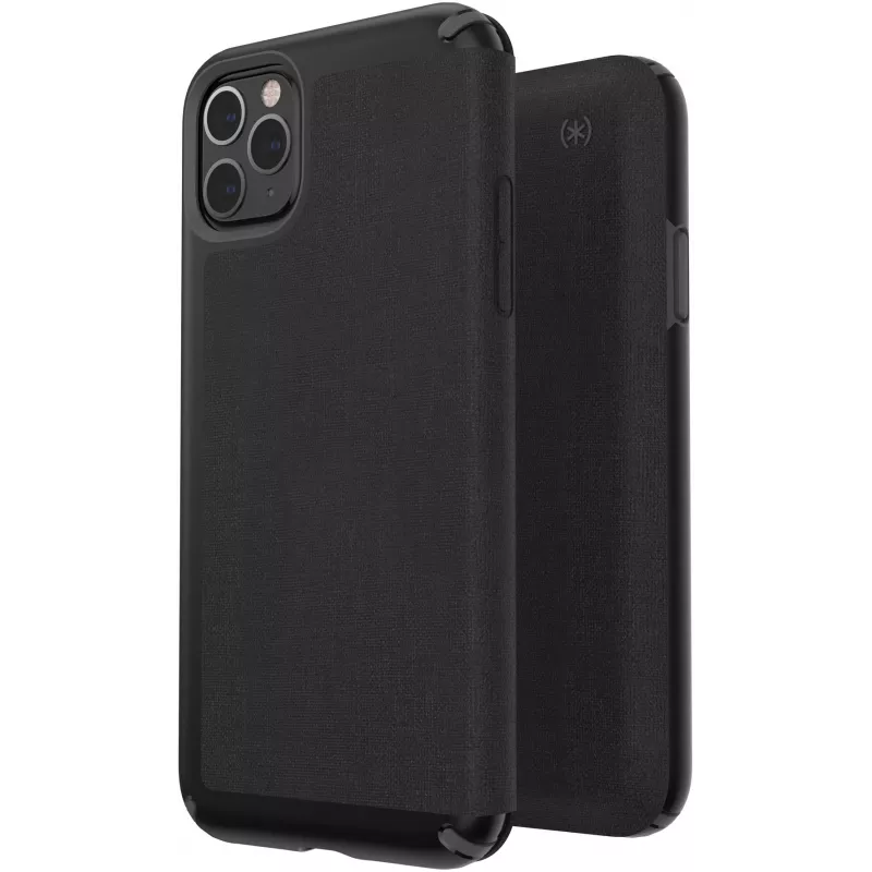 Speck Presidio Folio iPhone 11 Pro Max, Flipcase, Apple, iPhone 11 Pro Max, 16,5 cm (6,5 inch), Zwart