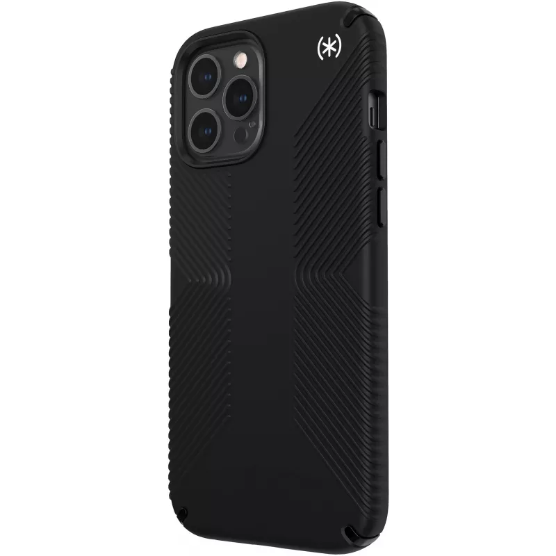 Speck Presidio2 Grip Apple iPhone 12 Pro Max Zwart – met Microban