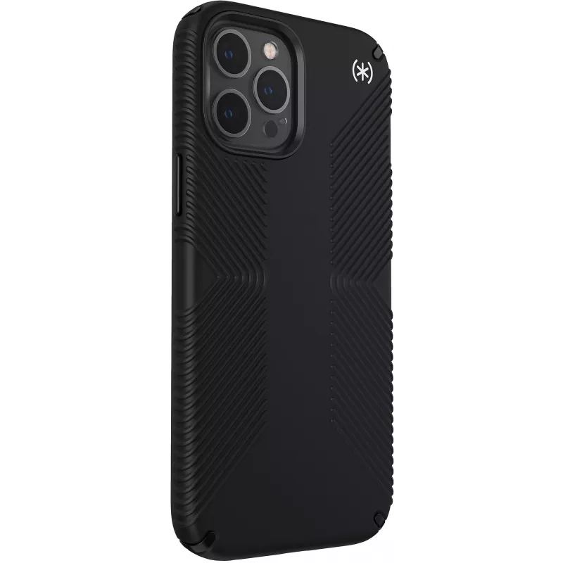 Speck Presidio2 Grip Apple iPhone 12 Pro Max Zwart – met Microban