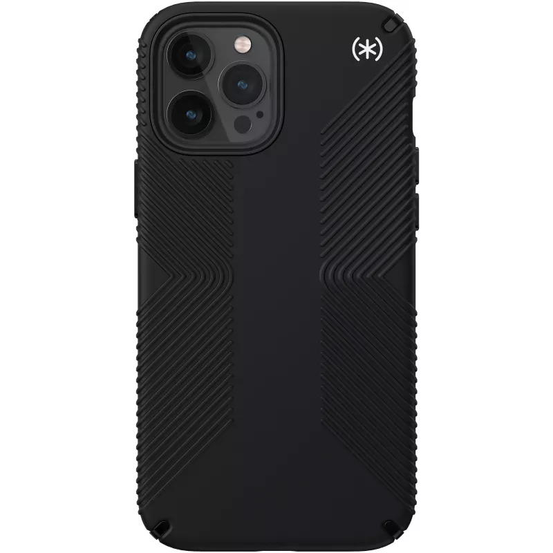 Speck Presidio2 Grip Apple iPhone 12 Pro Max Zwart – met Microban
