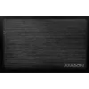 AXAGON EE25-XA - HDD / SSD-behuizing - 2.5 inch - SATA - Serial ATA II - Serial ATA III - 0,48 Gbit/s - USB-connectiviteit - zwart