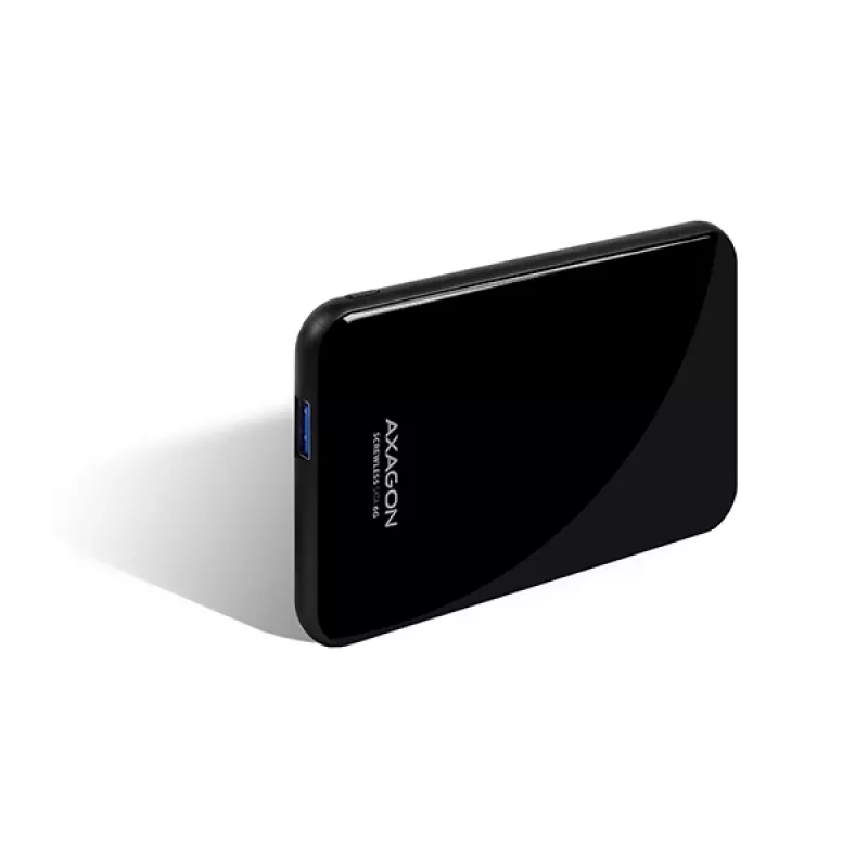 AXAGON EE25-S6B - HDD / SSD-behuizing - 2.5 inch - SATA - Serial ATA II - Serial ATA III - 5 Gbit/s - USB-connectiviteit - zwart