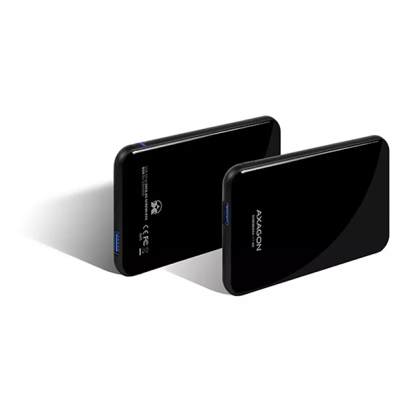 AXAGON EE25-S6B - HDD / SSD-behuizing - 2.5 inch - SATA - Serial ATA II - Serial ATA III - 5 Gbit/s - USB-connectiviteit - zwart