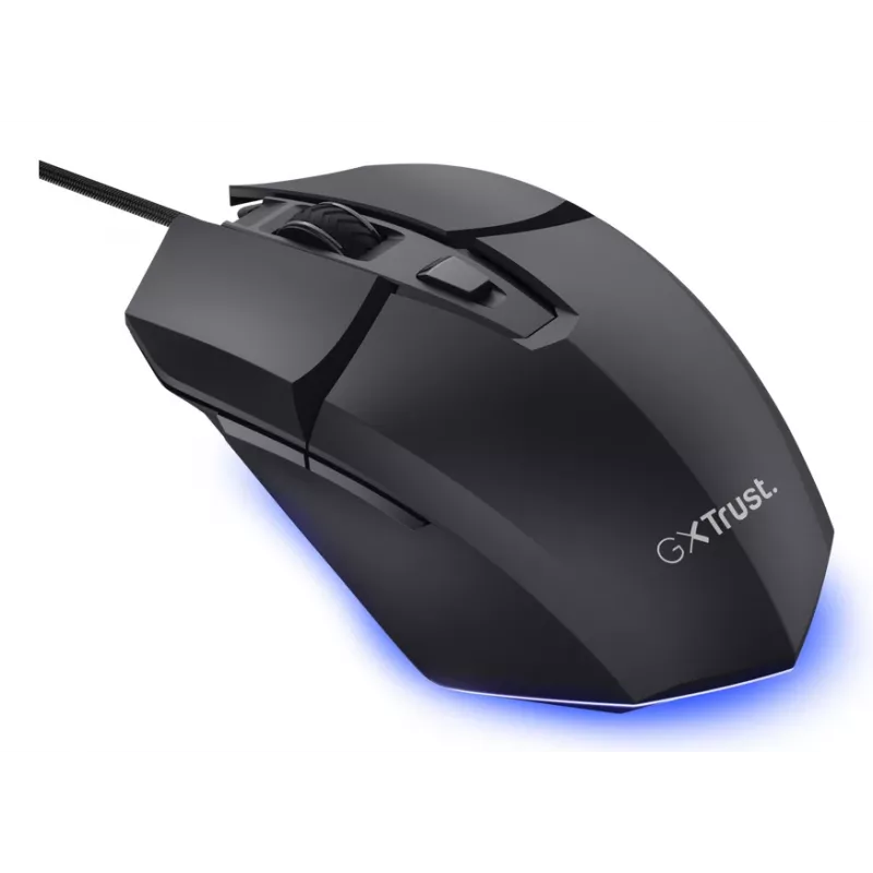 Trust GXT121 FELOX+ muis gaming rechtshandig USB Type-A optisch 10000 DPI