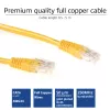 ACT geel 10 meter U/UTP CAT6 patchkabel met RJ45-stekkers