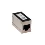 ACT inline-koppeling RJ-45 afgeschermd CAT6, RJ-45, RJ-45, zilver