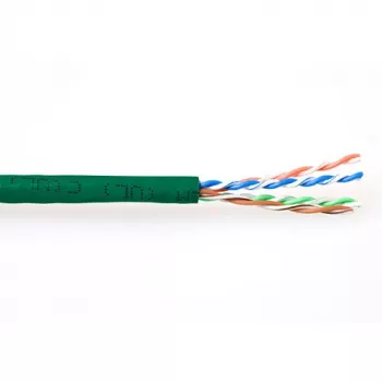 ACT CAT6 U/UTP litze-patchkabel groen 305 m, 305 m, Cat6, groen