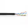 ACT CAT6 U/UTP litze-patchkabel zwart 305 m, 305 m, Cat6, zwart