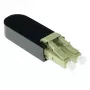 ACT glasvezel LC loopback-adapter multimode 850 nm, LC, zwart, RoHS, -40 - 75 °C, 40 x 12,4 x 8,6 mm, 40 mm