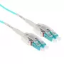ACT 5 meter Multimode 50/125 OM3 polarity twist glasvezelkabel met LC-stekkers