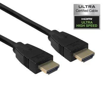 ACT 2 meter HDMI 8K Ultra High Speed gecertificeerde kabel v2.1 HDMI-A stekker - HDMI-A stekker