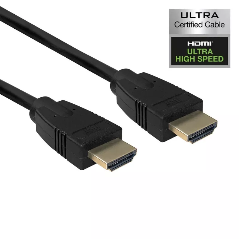 ACT 2 meter HDMI 8K Ultra High Speed gecertificeerde kabel v2.1 HDMI-A stekker - HDMI-A stekker