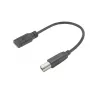ACT USB-C-bus naar USB-B 2.0 printeradapterkabel 0,2 m