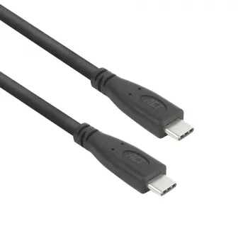 ACT AC7445 USB-kabel USB 3.2 Gen 2 (3.1 Gen 2) 5 m USB C 10 Gbit/s 60 W zwart