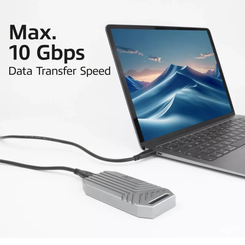 ACT AC7445 USB-kabel USB 3.2 Gen 2 (3.1 Gen 2) 5 m USB C 10 Gbit/s 60 W zwart