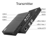 ACT AV media-extender-set met dubbele USB-C-switch, CAT6A, 100 meter